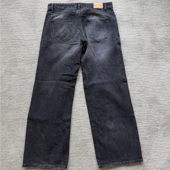 Motel Rocks Low Rise Parallel Jeans - Picture 3 of 3